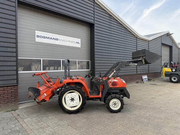 Grote foto kubota kt22 4wd minitractor met voorlader frontlader agrarisch tractoren