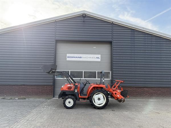 Grote foto kubota kt22 4wd minitractor met voorlader frontlader agrarisch tractoren