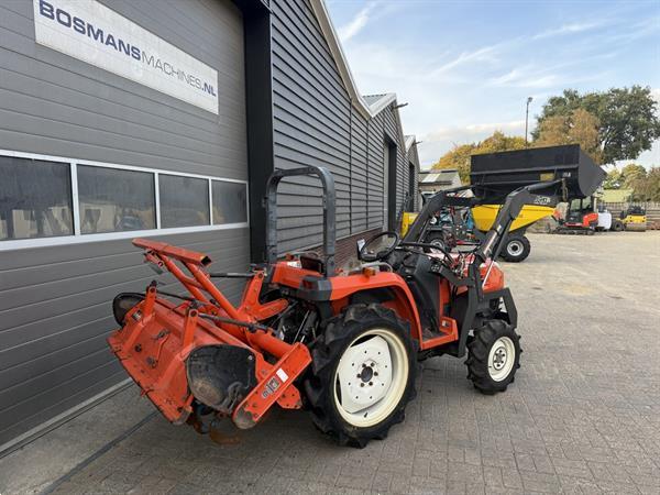 Grote foto kubota kt22 4wd minitractor met voorlader frontlader agrarisch tractoren