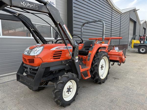 Grote foto kubota kt22 4wd minitractor met voorlader frontlader agrarisch tractoren