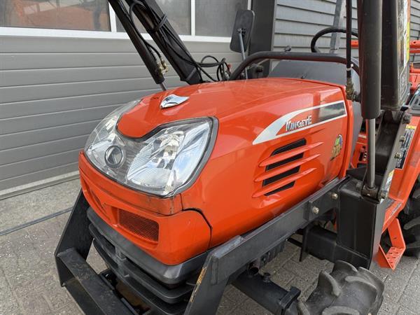 Grote foto kubota kt22 4wd minitractor met voorlader frontlader agrarisch tractoren