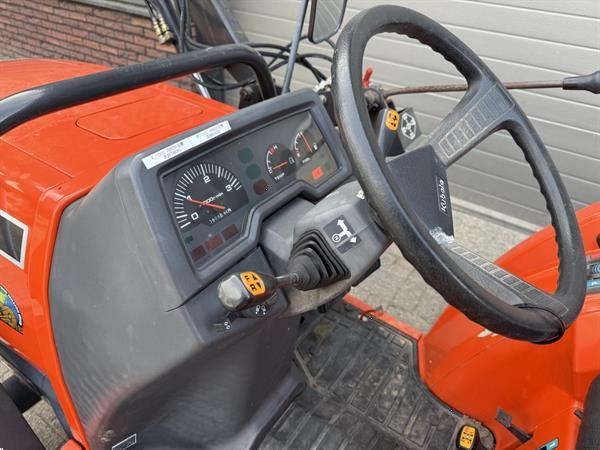 Grote foto kubota kt22 4wd minitractor met voorlader frontlader agrarisch tractoren