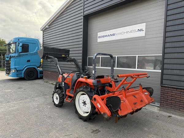 Grote foto kubota kt22 4wd minitractor met voorlader frontlader agrarisch tractoren