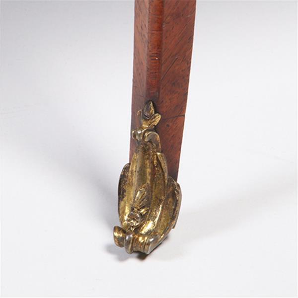 Grote foto bijzettafel verguld brons en inlegwerk alexander chevrie gemerkt no.322165 antiek en kunst stoelen en banken