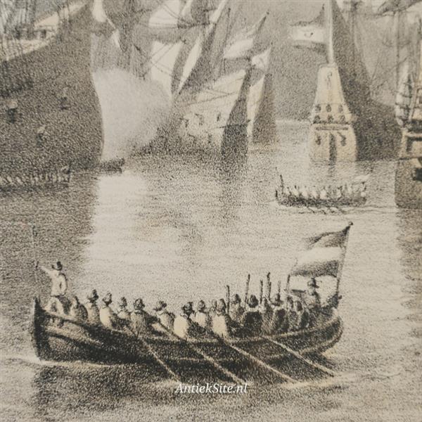 Grote foto serie van 24 litho zeeslagen getekend door p.j. schotel uitgave buffa amsterdam prachtig identi antiek en kunst overige in antiek gebruiksvoorwerpen