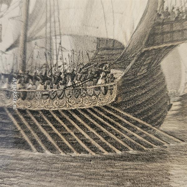 Grote foto serie van 24 litho zeeslagen getekend door p.j. schotel uitgave buffa amsterdam prachtig identi antiek en kunst overige in antiek gebruiksvoorwerpen