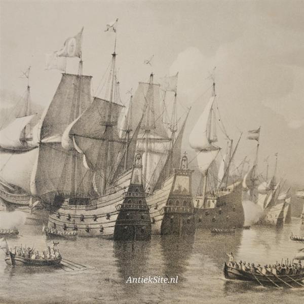 Grote foto serie van 24 litho zeeslagen getekend door p.j. schotel uitgave buffa amsterdam prachtig identi antiek en kunst overige in antiek gebruiksvoorwerpen