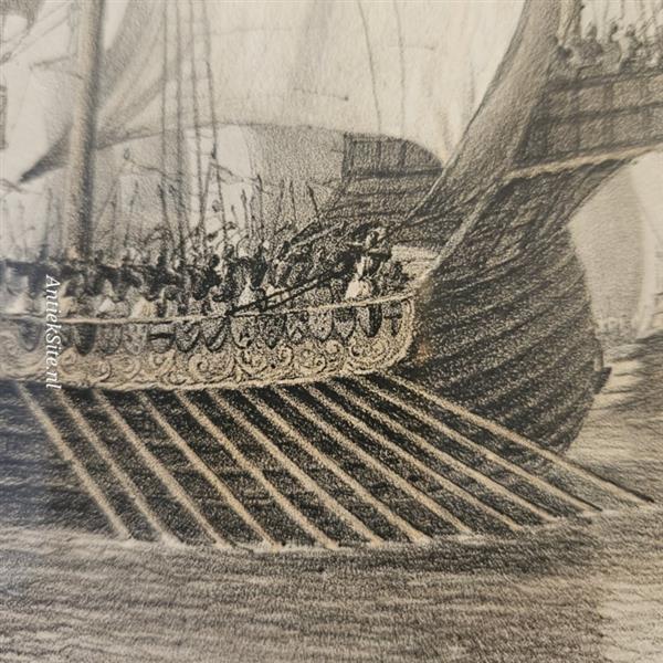 Grote foto serie van 24 litho zeeslagen getekend door p.j. schotel uitgave buffa amsterdam prachtig identi antiek en kunst overige in antiek gebruiksvoorwerpen