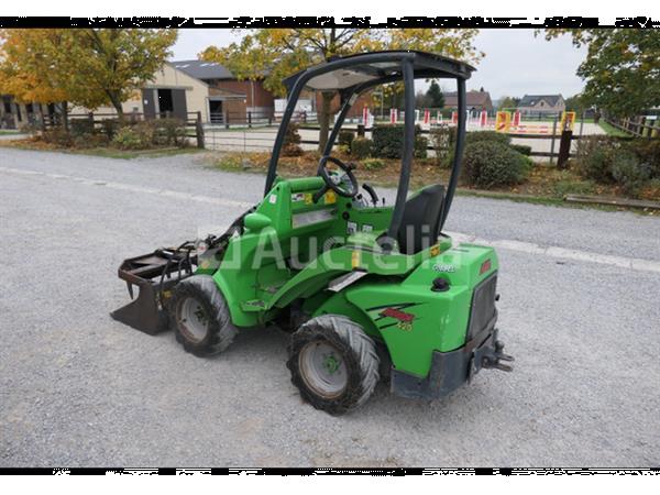 Grote foto tecno m420msdtt mini gelede lader aan de voorkant agrarisch shovels