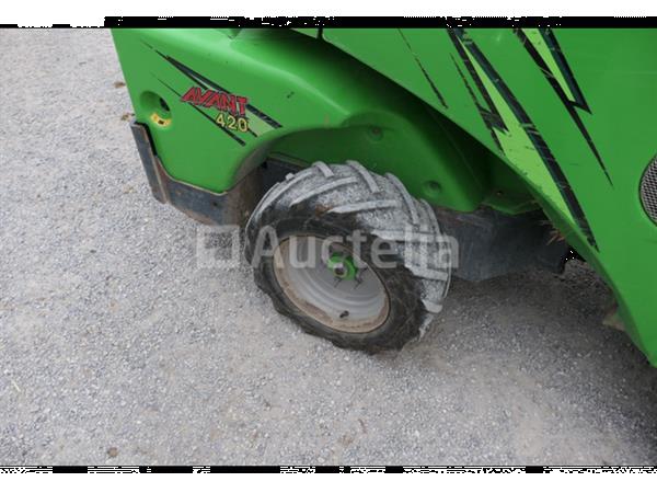 Grote foto tecno m420msdtt mini gelede lader aan de voorkant agrarisch shovels