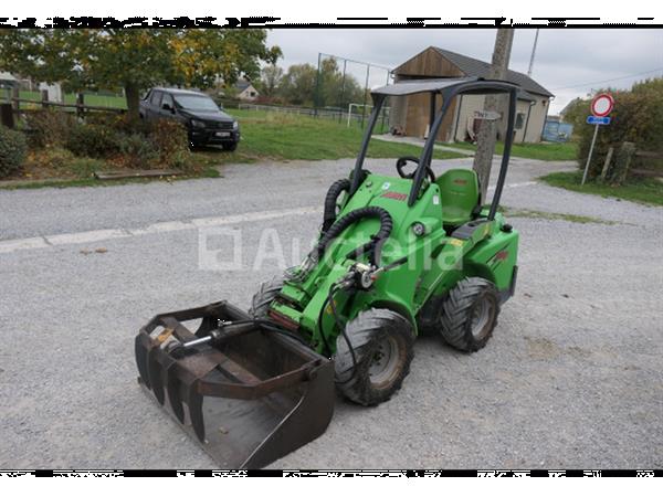 Grote foto tecno m420msdtt mini gelede lader aan de voorkant agrarisch shovels