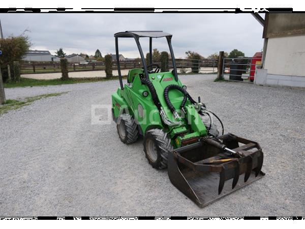 Grote foto tecno m420msdtt mini gelede lader aan de voorkant agrarisch shovels