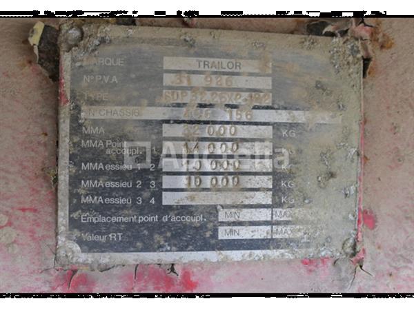 Grote foto inhoud van de oplegger en trailor sdp3226x2122 agrarisch aanhangwagens