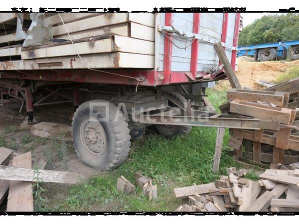 Grote foto inhoud van de oplegger en trailor sdp3226x2122 agrarisch aanhangwagens