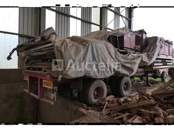 Grote foto inhoud van de oplegger en trailor sdp3226x2122 agrarisch aanhangwagens
