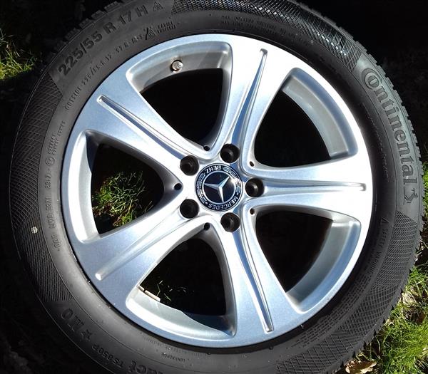 Grote foto lichtmetalen velgen banden 17 voor mb e auto onderdelen banden en velgen