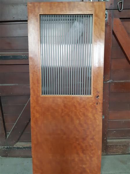 Grote foto sjieke bruine binnendeur stomp h 200 7 b 83 0 cm doe het zelf en verbouw deuren en horren