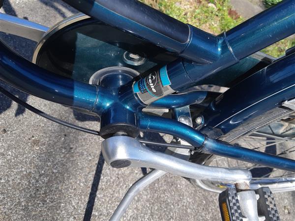 Grote foto licht trappend gazelle dames tienerfiets fietsen en brommers damesfietsen
