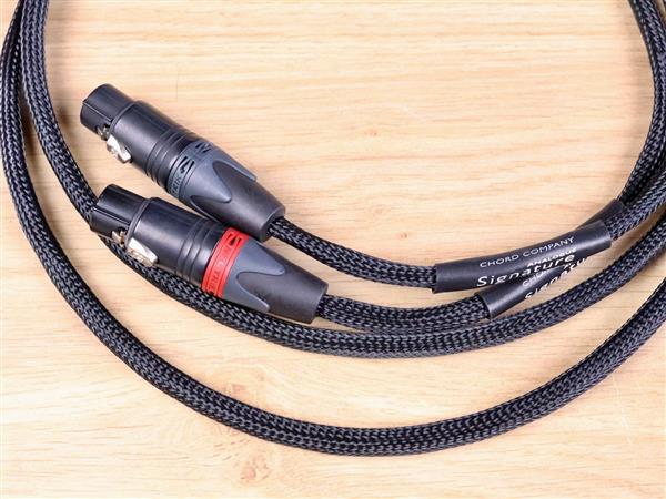 Grote foto chord company signature tuned aray audio interconnect 2x xlr to 5 pins din 1 0 metre audio tv en foto onderdelen en accessoires