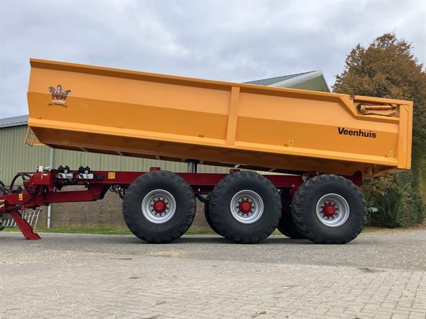 Grote foto veenhuis jvk 25000 agrarisch aanhangwagens