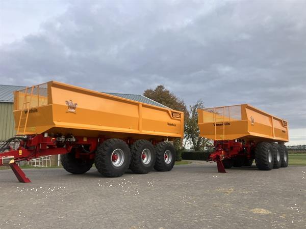 Grote foto veenhuis jvk 25000 agrarisch aanhangwagens