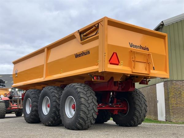 Grote foto veenhuis jvk 25000 agrarisch aanhangwagens