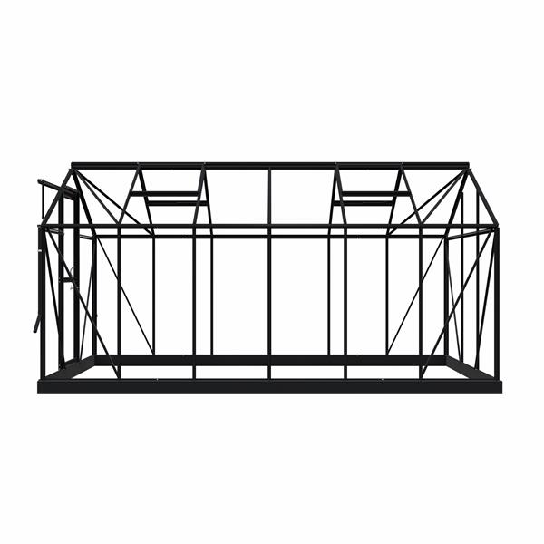 Grote foto nieuw tuinkas mary iv zwart vg 3mm tuin en terras tuinhuisjes en blokhutten