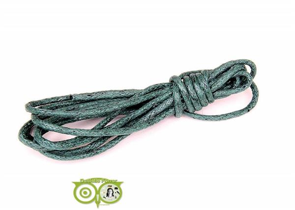 Grote foto waxkoord 1.5 mm dark emerald green 1 2 mtr. sieraden tassen en uiterlijk kettingen