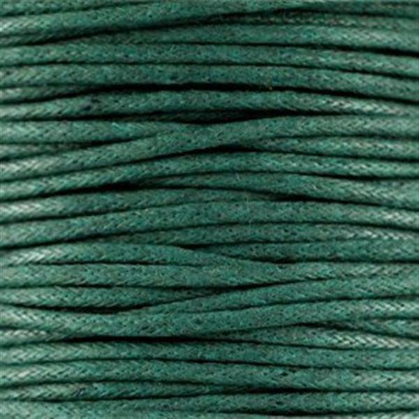 Grote foto waxkoord 1.5 mm dark emerald green 1 2 mtr. sieraden tassen en uiterlijk kettingen