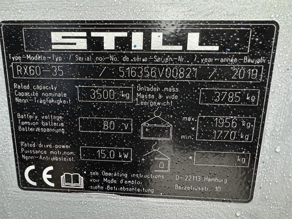 Grote foto vs 22438 elektrische triplex heftruck still rx60 35 bj2019 agrarisch heftrucks