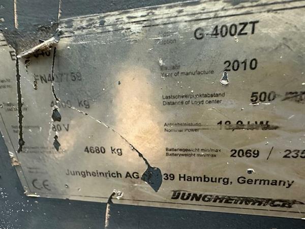 Grote foto vs 22429 elektrische heftruck jungheinrich efg540 vorkenspreider agrarisch heftrucks
