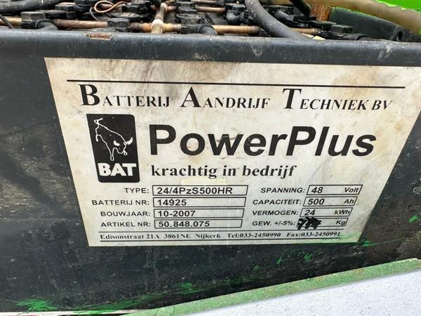 Grote foto vs 22430 elektrische triplex heftruck cesab 4500mm sideshift agrarisch heftrucks