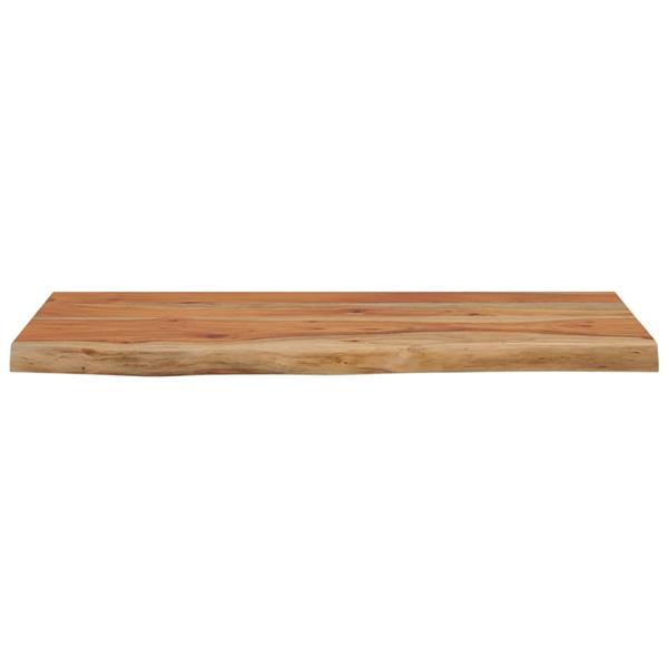 Grote foto vidaxl wandschap rechthoekig natuurlijke rand 60x30x2 5 cm acaciahout antiek en kunst stoelen en banken