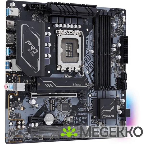 Grote foto asrock h670m pro rs computers en software moederborden
