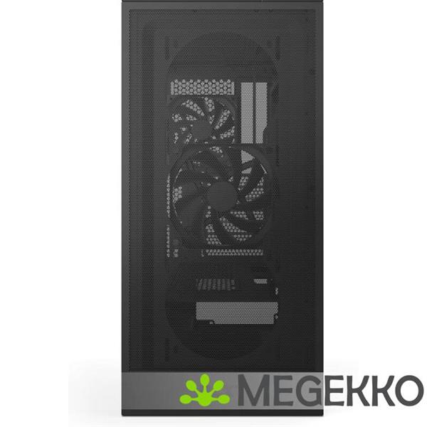 Grote foto nzxt h5 flow black 2024 computers en software behuizingen en kasten