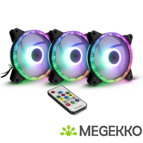 Grote foto inter tech rs 07 computer behuizing ventilator 12 cm computers en software overige computers en software