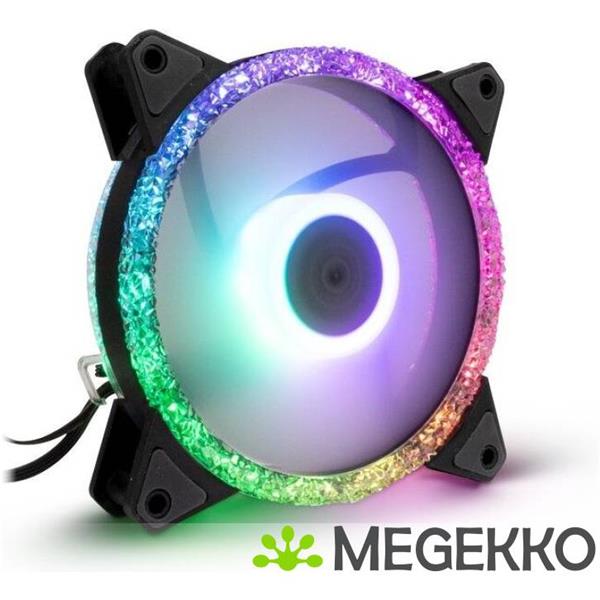 Grote foto inter tech rs 07 computer behuizing ventilator 12 cm computers en software overige computers en software