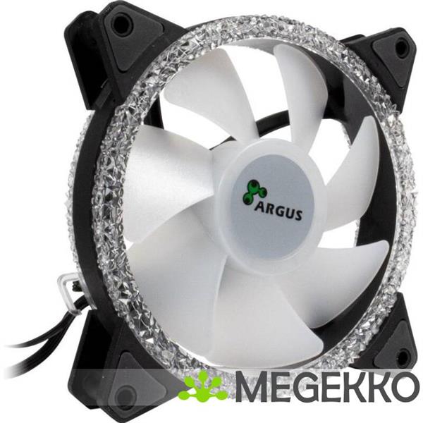 Grote foto inter tech rs 07 computer behuizing ventilator 12 cm computers en software overige computers en software