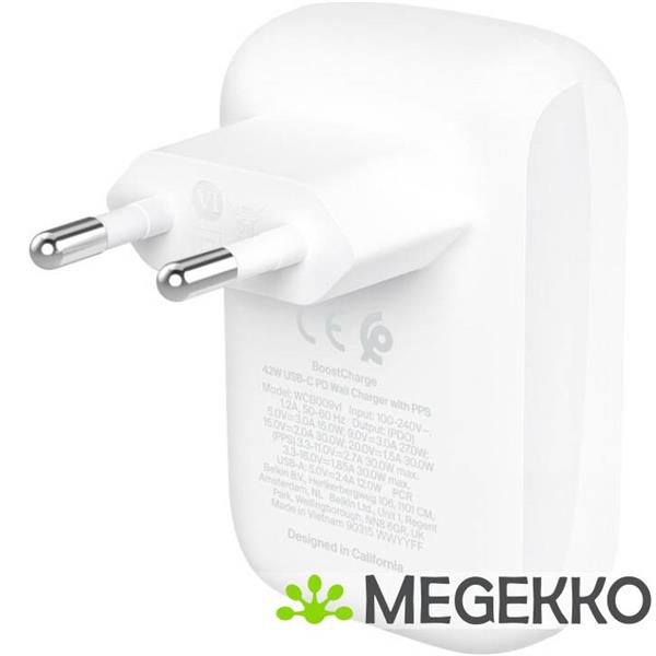 Grote foto belkin wcb009vfwh laptop smartphone tablet wit ac snel opladen binnen computers en software overige computers en software