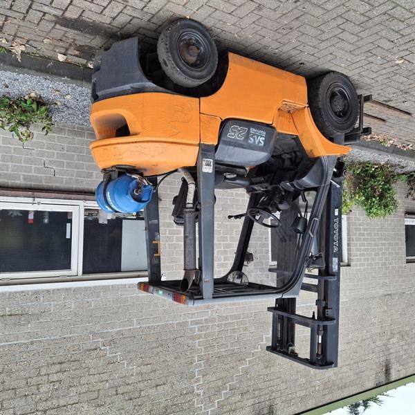 Grote foto toyota 7fg25 2 5 ton lpg heftruck agrarisch heftrucks