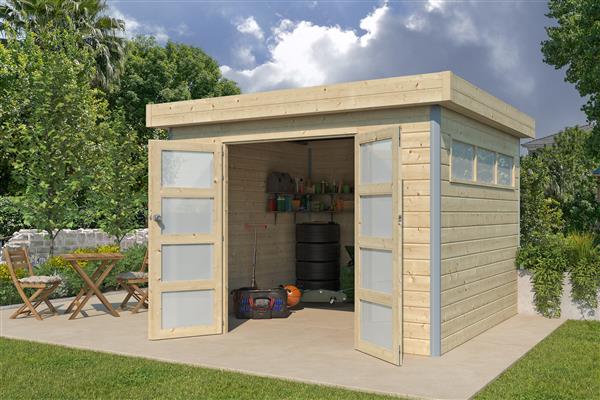 Grote foto nieuw modern tuinhuis 5101iso tuin en terras tuinhuisjes en blokhutten