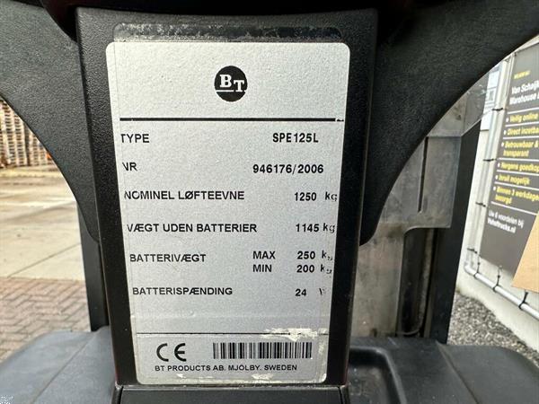 Grote foto vs 22441 elektrische triplex stapelaar toyota 5.000mm doe het zelf en verbouw hefwerktuigen