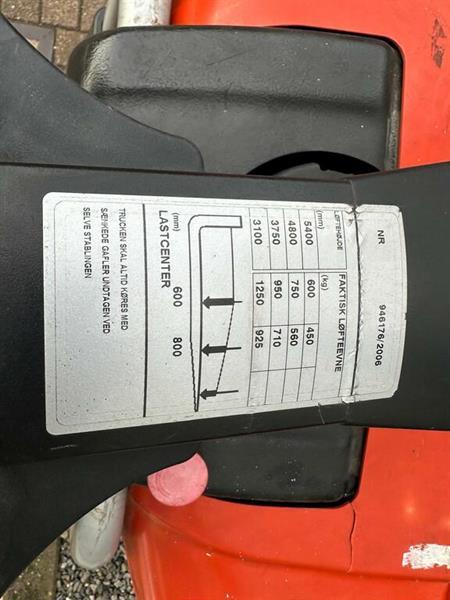 Grote foto vs 22441 elektrische triplex stapelaar toyota 5.000mm doe het zelf en verbouw hefwerktuigen