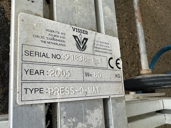 Grote foto visser press o mat tray uitdrukker agrarisch tuinbouw