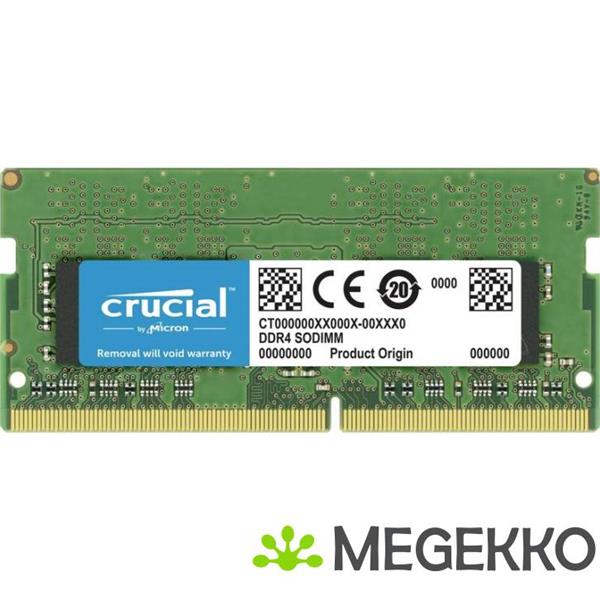 Grote foto crucial ddr4 sodimm 1x8gb 3200 computers en software overige computers en software
