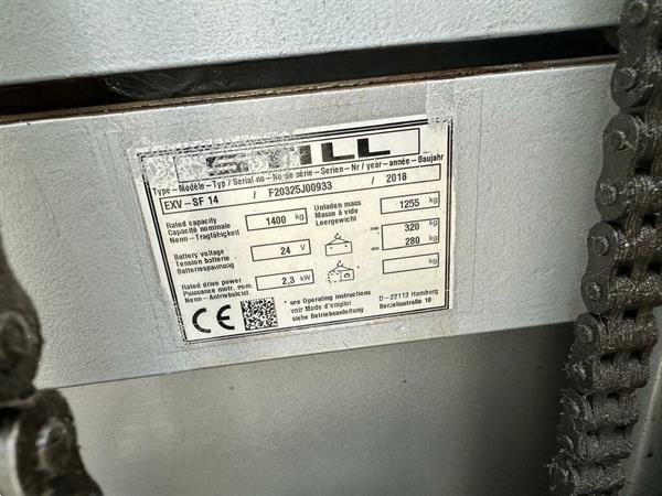 Grote foto vs 22445 elektrische triplex stapelaar still exvsf14 bj2018 doe het zelf en verbouw hefwerktuigen