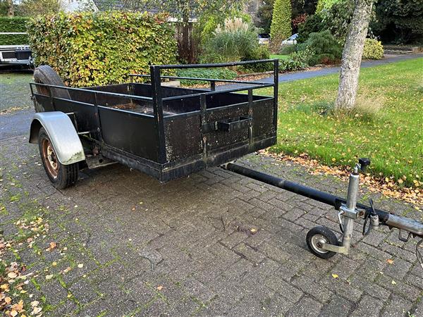 Grote foto aanhangwagen auto diversen aanhangers