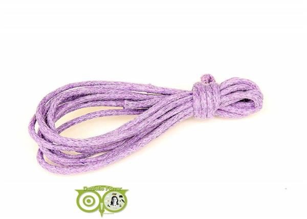 Grote foto waxkoord 1.5 mm violet lila 1 2 mtr. kleding dames sieraden