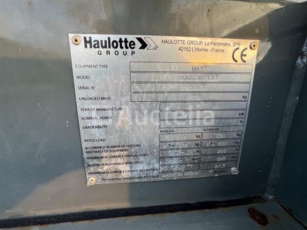 Grote foto haulotte star6 ac ext doe het zelf en verbouw onderdelen en accessoires