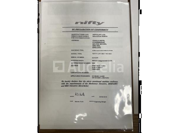 Grote foto niftylift hr17 ne mk3 doe het zelf en verbouw onderdelen en accessoires